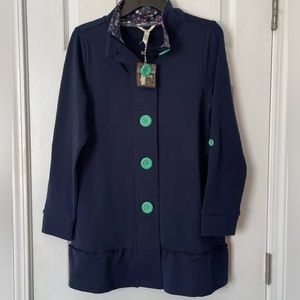 Matilda Jane Million Little Things Zip and Button Up Jacket NEW WITH TAGS